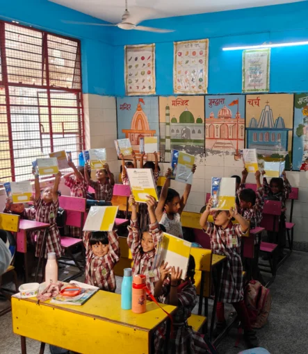 Donate for school supplies in Delhi